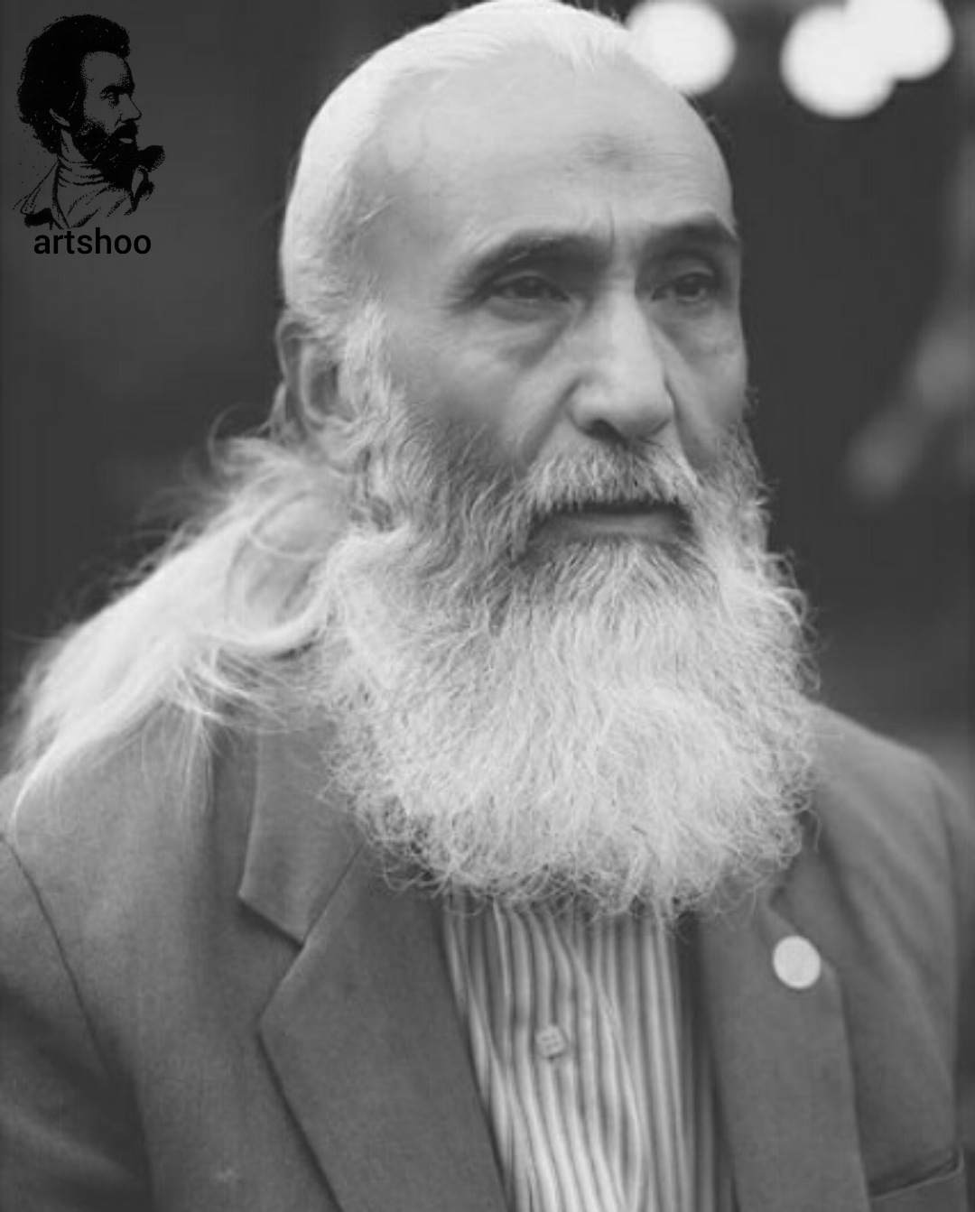 مدل پرتره سیاه قلم